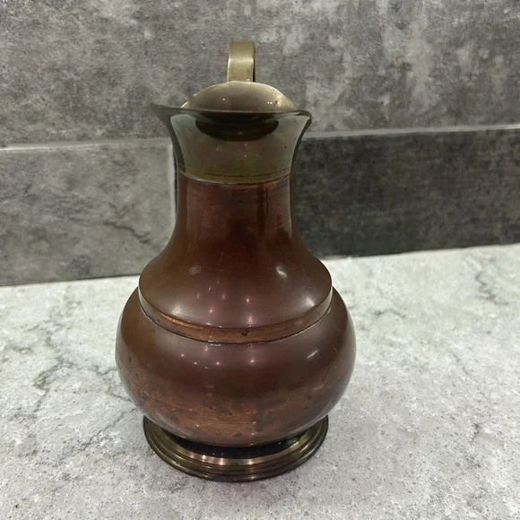 6” Brass Pitcher - Picture 11 of 11